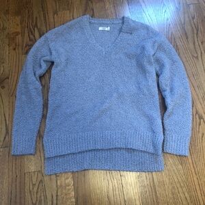 UGG Blue V-Neck Sweater Soft Comfortable Fit
